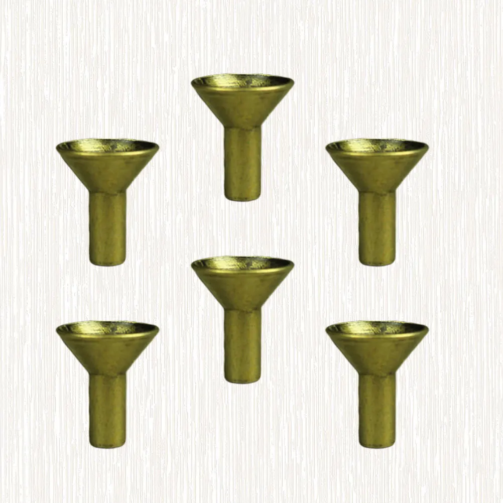 

6 pcs Metal Incense Holder Backflow Rack Thickened Smooth Surface Easy Clean Mini Pond Design For Living Room Bedroom Study Yoga