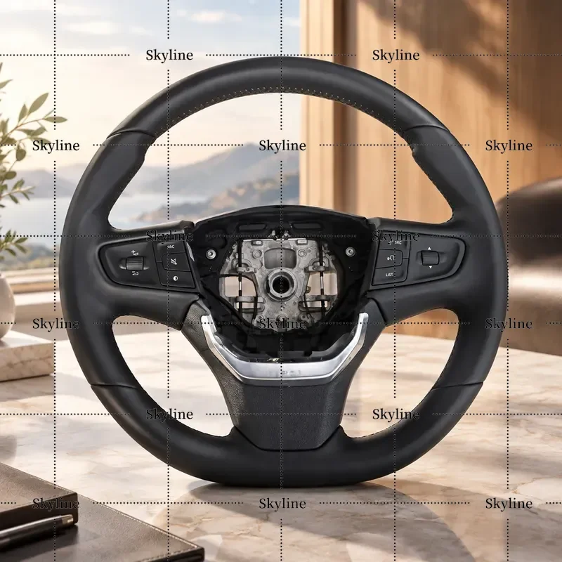 Car Steering Wheel Assembly Cruise Switch Volume Adjustment Button For Peugeot 408 2014-2021