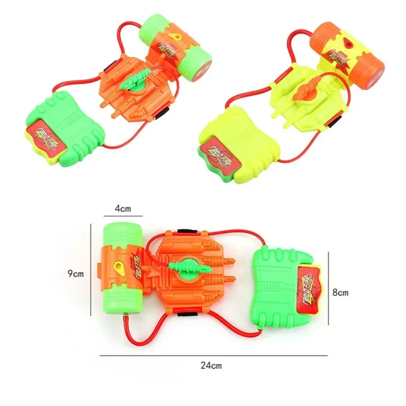 Pistola de água esportiva para meninos, brinquedo portátil para brincar na praia ao ar livre, presente divertido e emocionante para dias de verão inesquecíveis de aventura