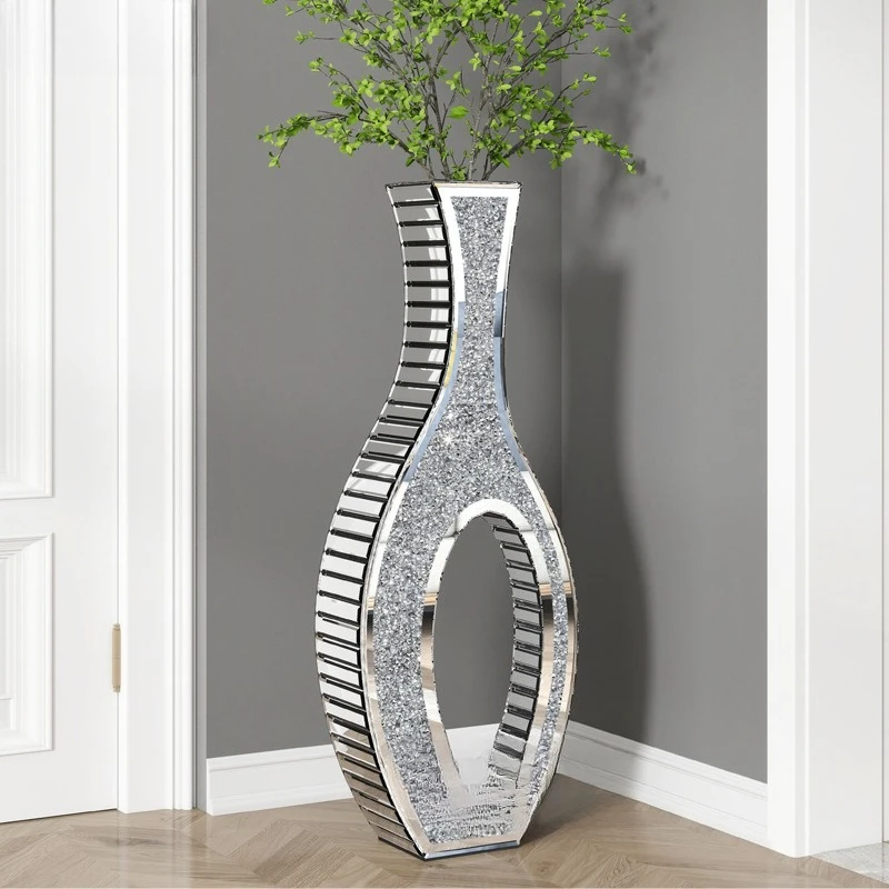 

European Mirror Vase Ornament Home Decoration Wedding