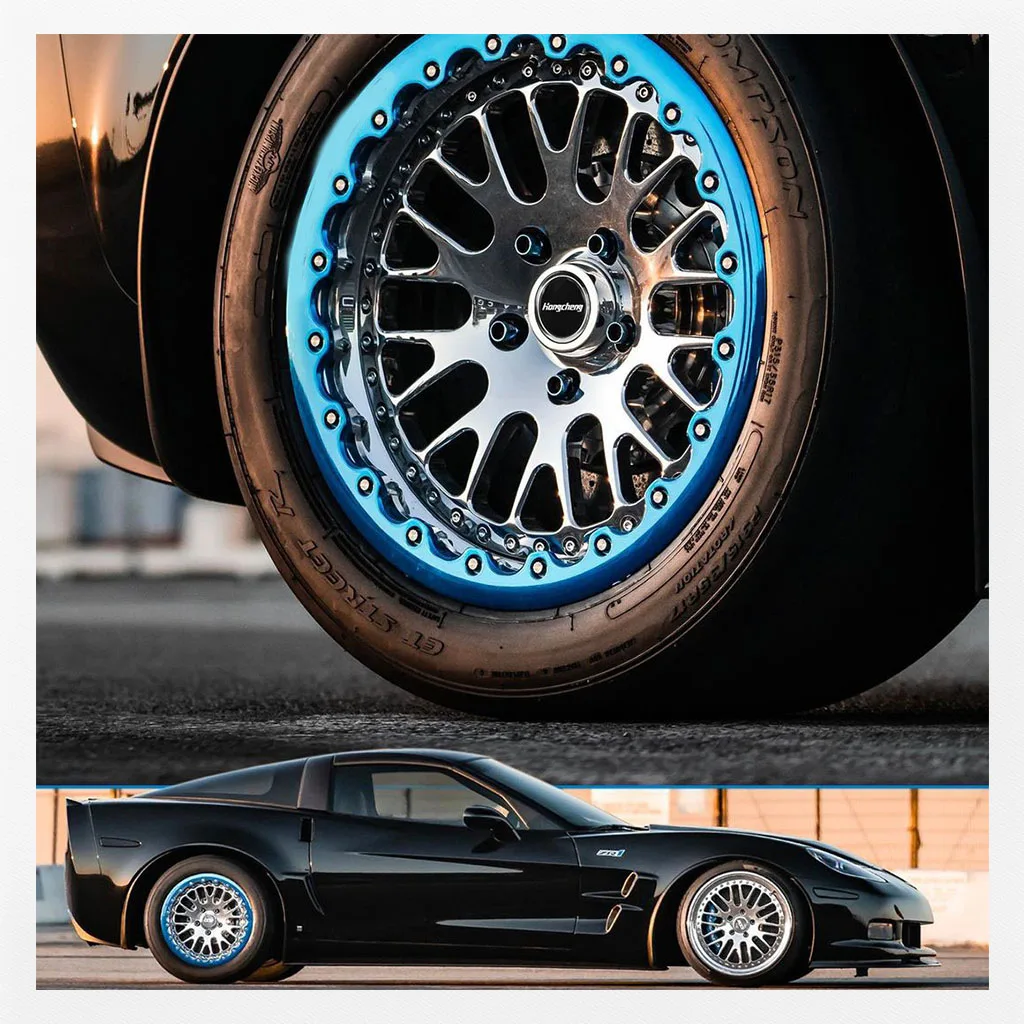 

Custom Luxury 2 3 Piece Forged Alloy Drag Racing Car Concave Wheel Beadlock 5x114.3 5x130 5x120 5x112 15 17 18 20 Inch Rim