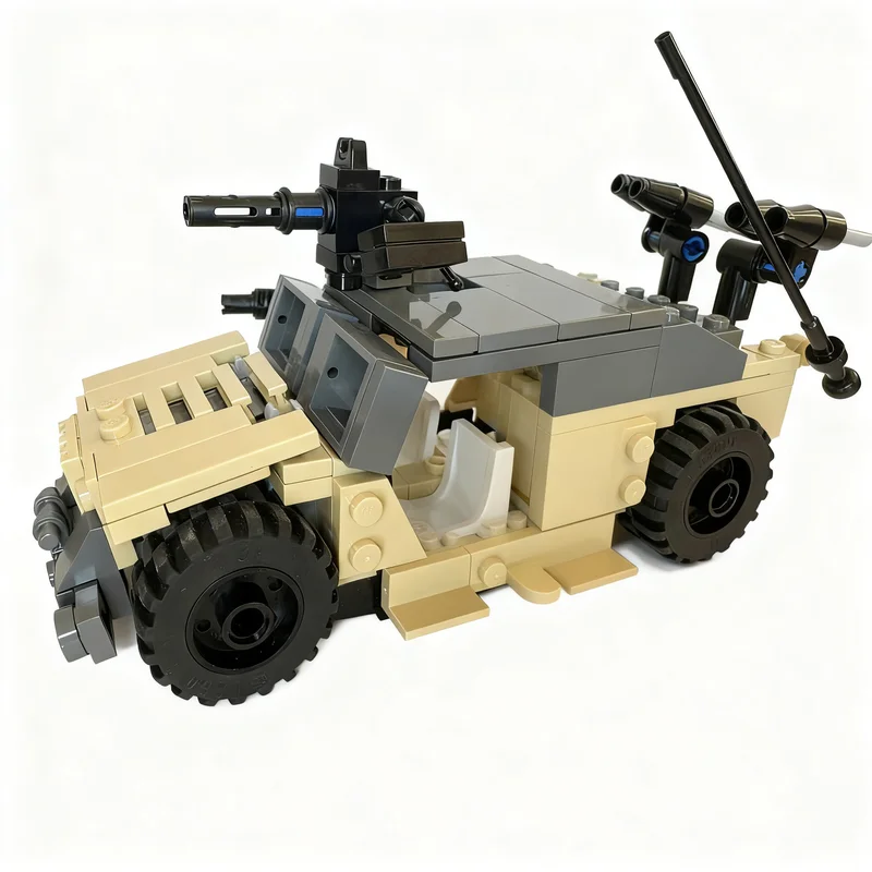Art Craft Gift Ideas - 206 elementów MOC Model Mieczyka Miejskiego