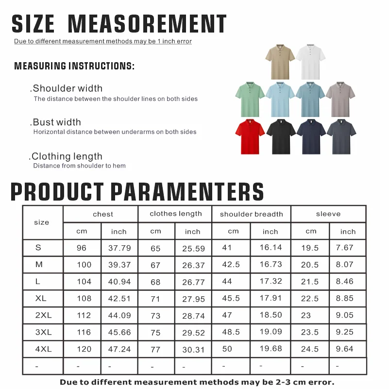 Custom Design Company Brand Logo/Print Embroidery Breathable Lapel Short Sleeve Tops Sports Solid