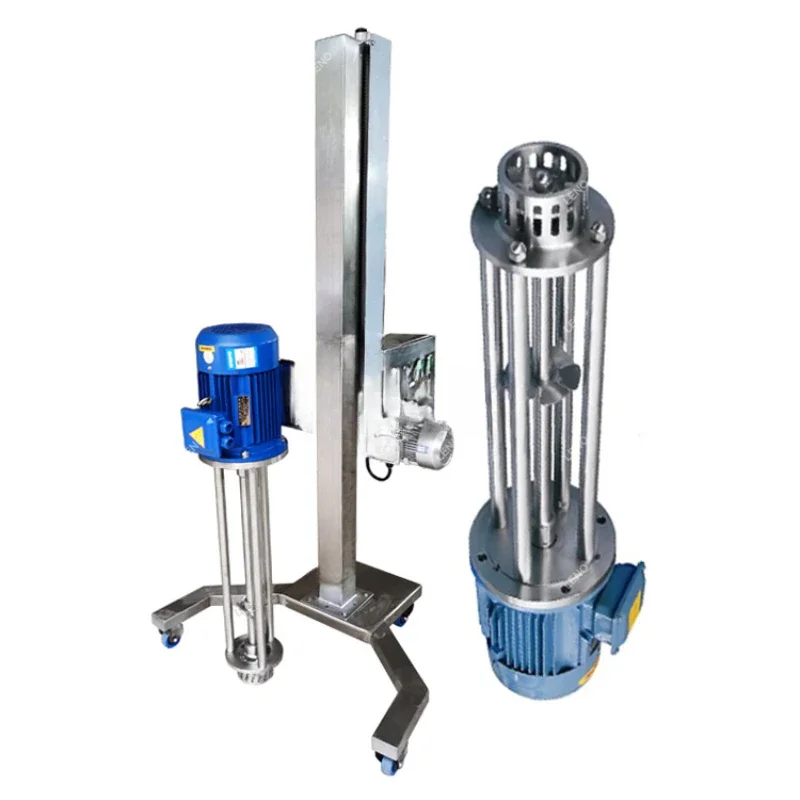 Factory Price industrial disapersing carbomer oil Cream mixer Lifting Homogenizer emulsifying Silverson High Shear Mixer