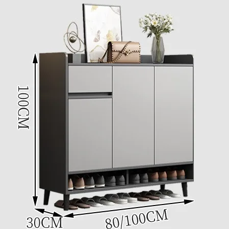 

Шкаф-стеллаж для обуви, большой вместимости, многоярусный, для хранения, устанавливается у стены в коридоре у входа в дом, L