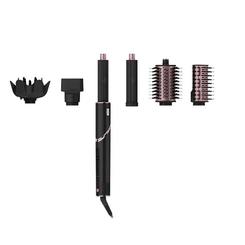 FlexStyle Air Drying & Styling System with Ultimate 6-Piece Accessory Pack of Auto-Wrap Curlers, Curl-Defining Diffuser