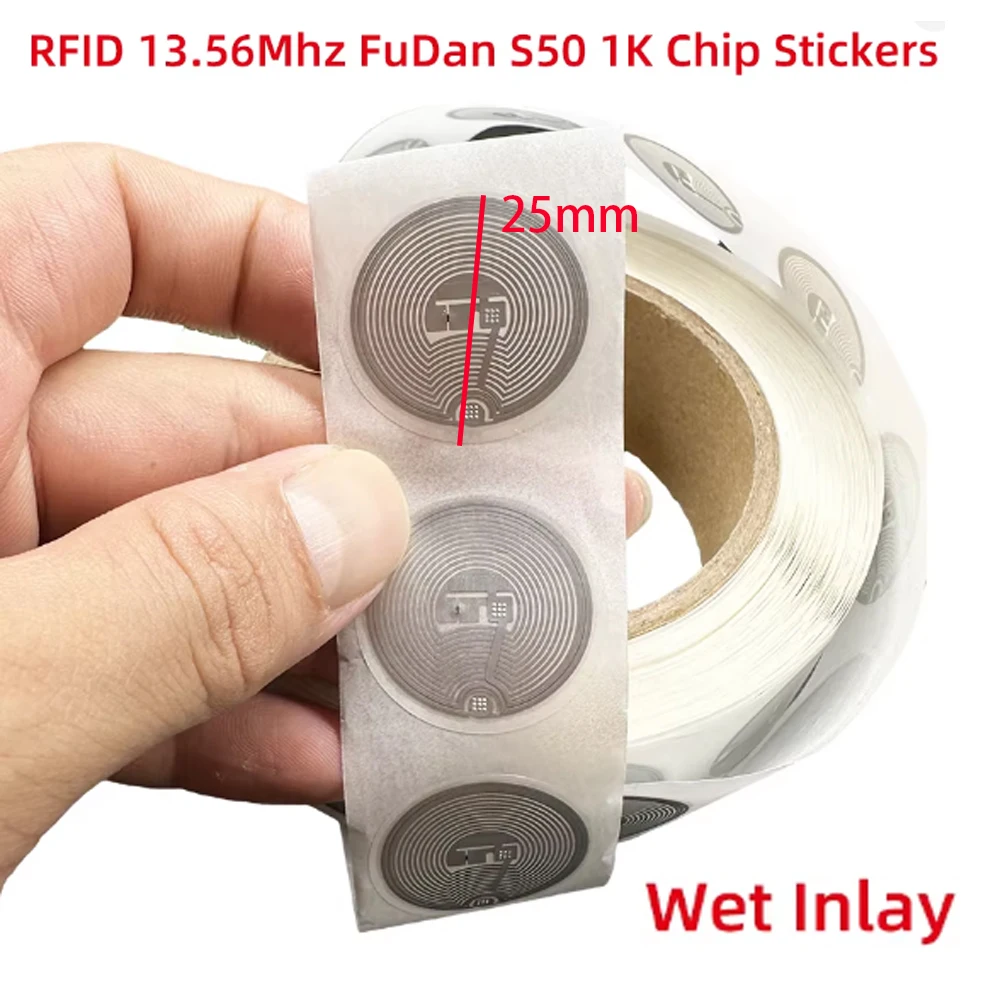 RFID Keyfob Tag Token 13.56Mhz IC Cards MF S50 Classic 1K MI Proximity Smart For Access Control System ISO14443A
