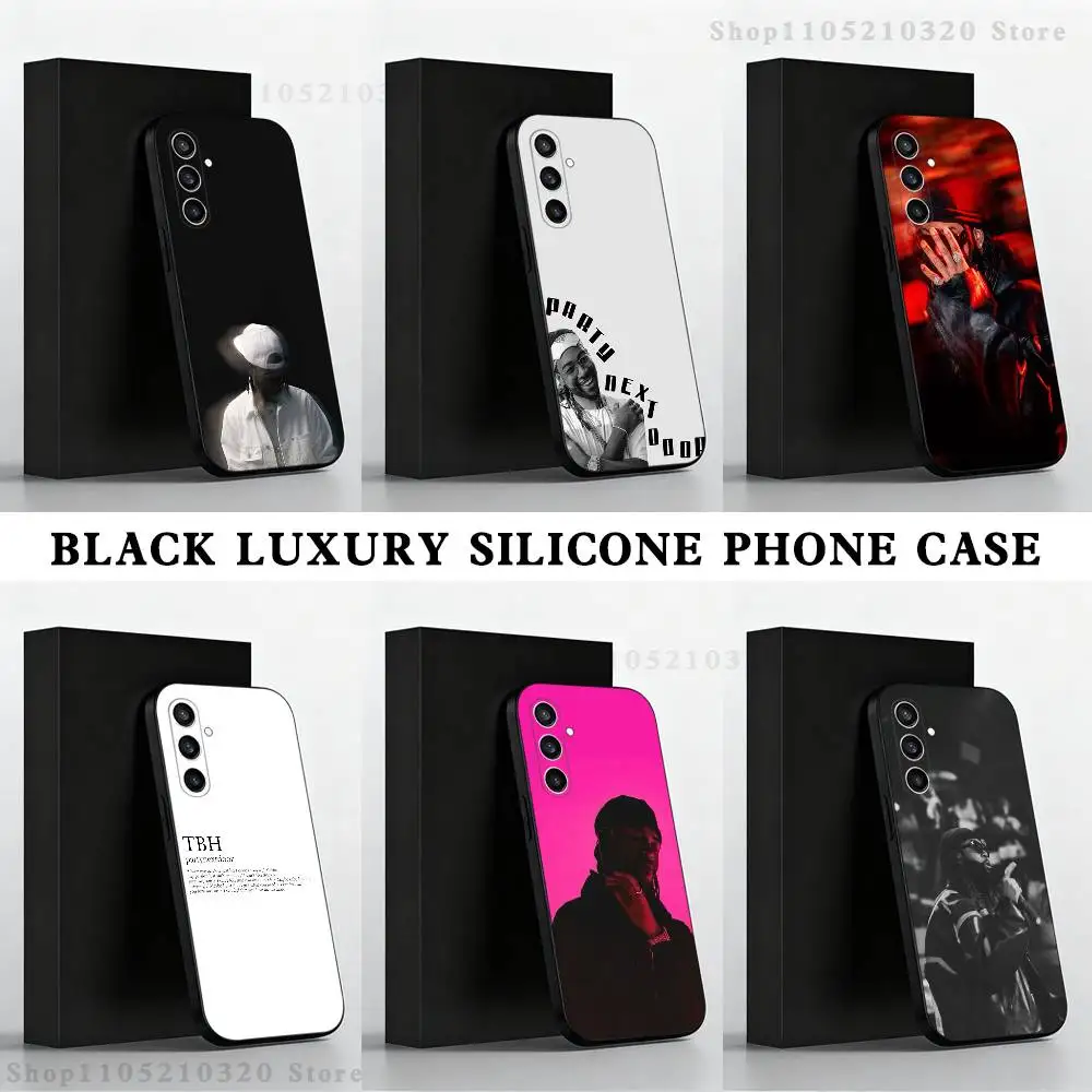 

P-PartynextdoorS Phone Case For Samsung S 25,24,23,22,30,21,10,9,Ultra,Plus,Lite,FE,4,5 G Black Soft Case