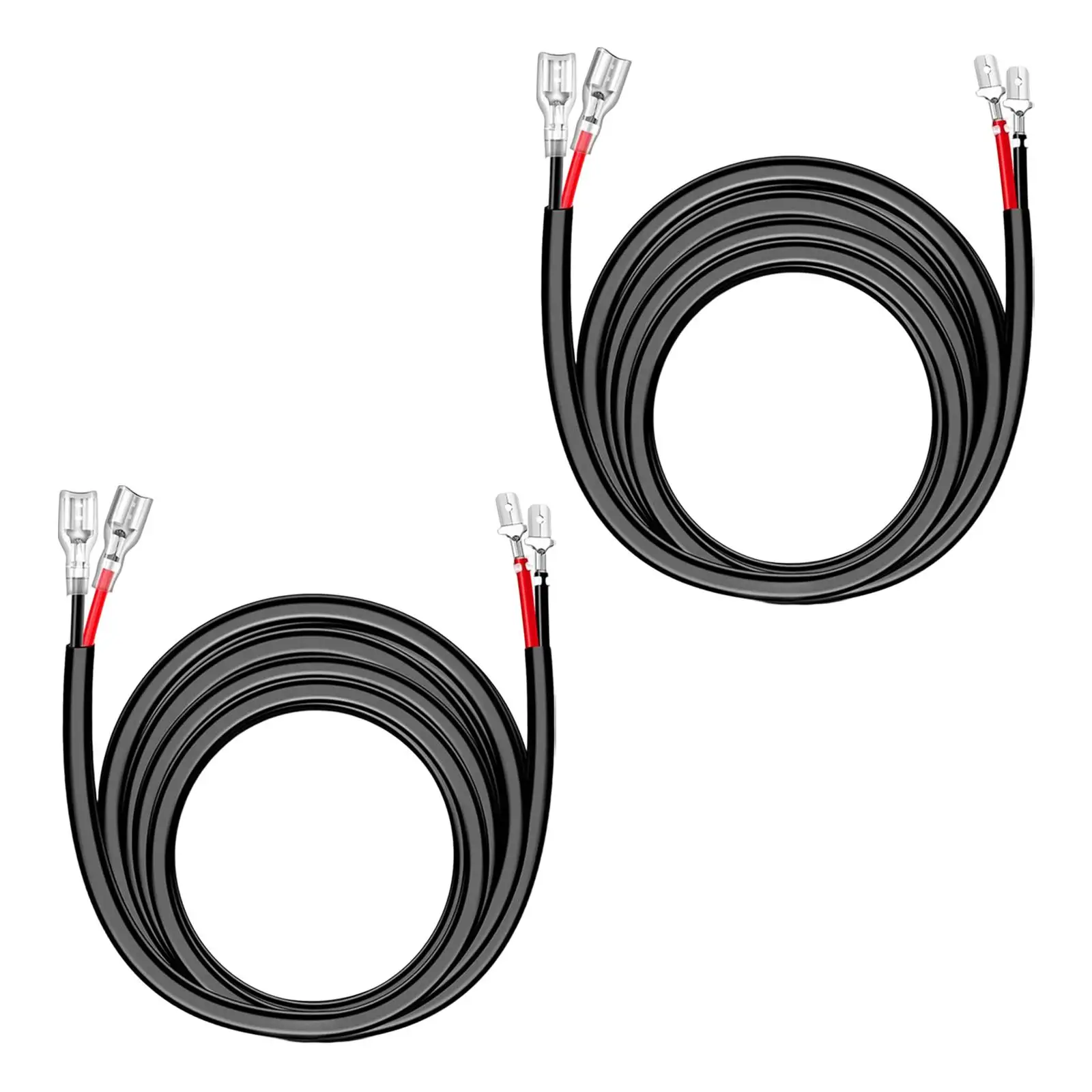 2 Pieces Extension Wiring Harness Waterproof 10ft for Headlight Repair