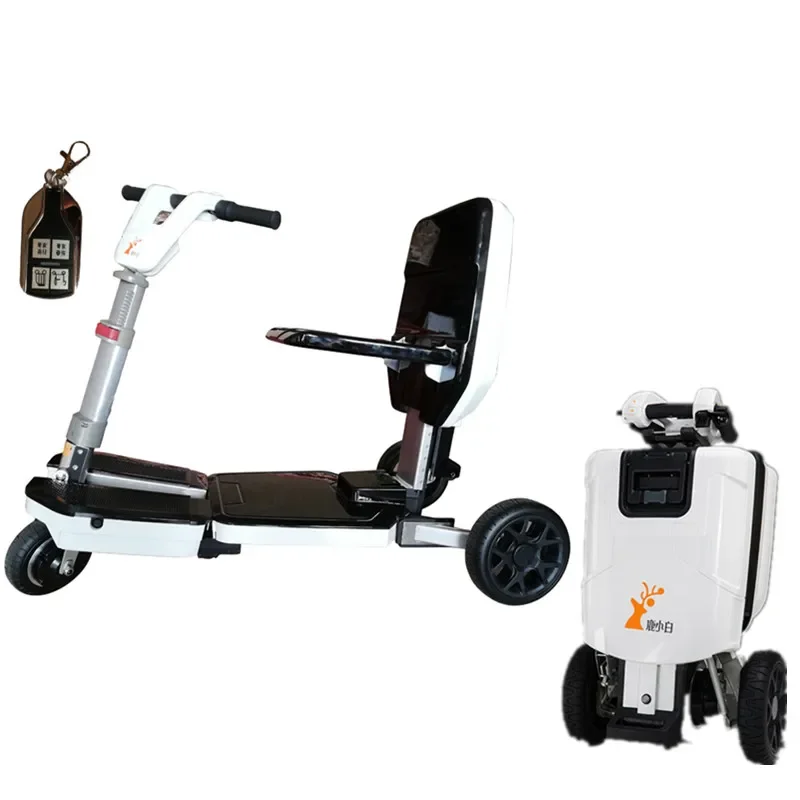 tricycle adult four wheel walk aid electric mobility scooter for handicapped travel