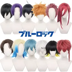 Anime Blue Lock Bachira Meguru Hyoma Chigiri Nagi Seishirou Isagi Yoichi Mikage Reo Sae Itoshi Kunigami Rensuke Cosplay Wigs