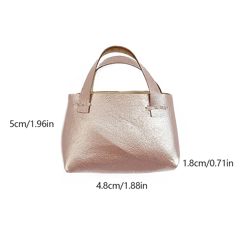 1Pc Nette Miniatur Puppe Tasche Spielzeug Für 1/6 BJD Puppe Handtasche Puppenhaus Dekor 30cm Puppen Zubehör Kinder geschenke