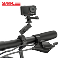 STARTRC Cycling Mount Bracket for DJI Action 4/5 Pro/Insta360 X4/Go3/Ace Pro 2/Gopro Accessory Camera Bicycle Holder Clip Stand