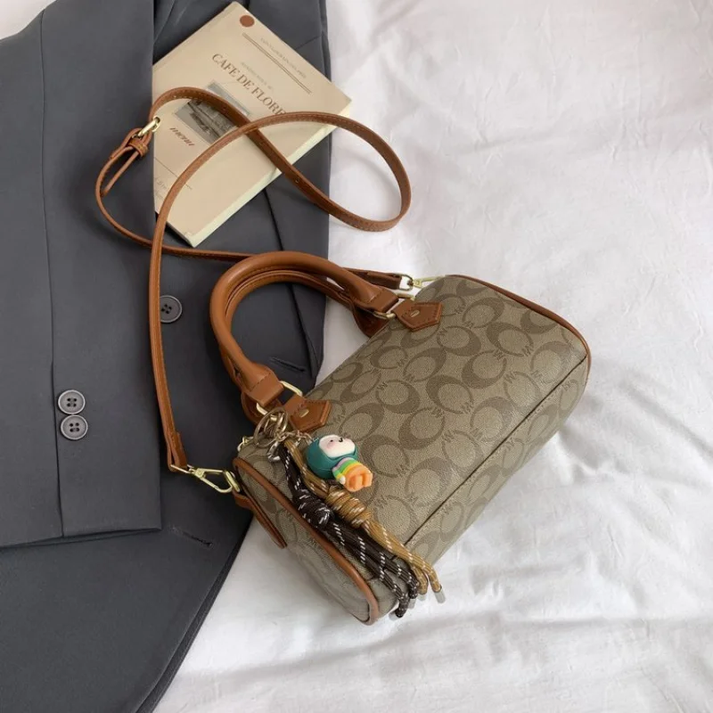 

Luxury Brand Designer Women's Handbag Elegant Leather Tote Bag With Zipper Pocket For Office Party Travel