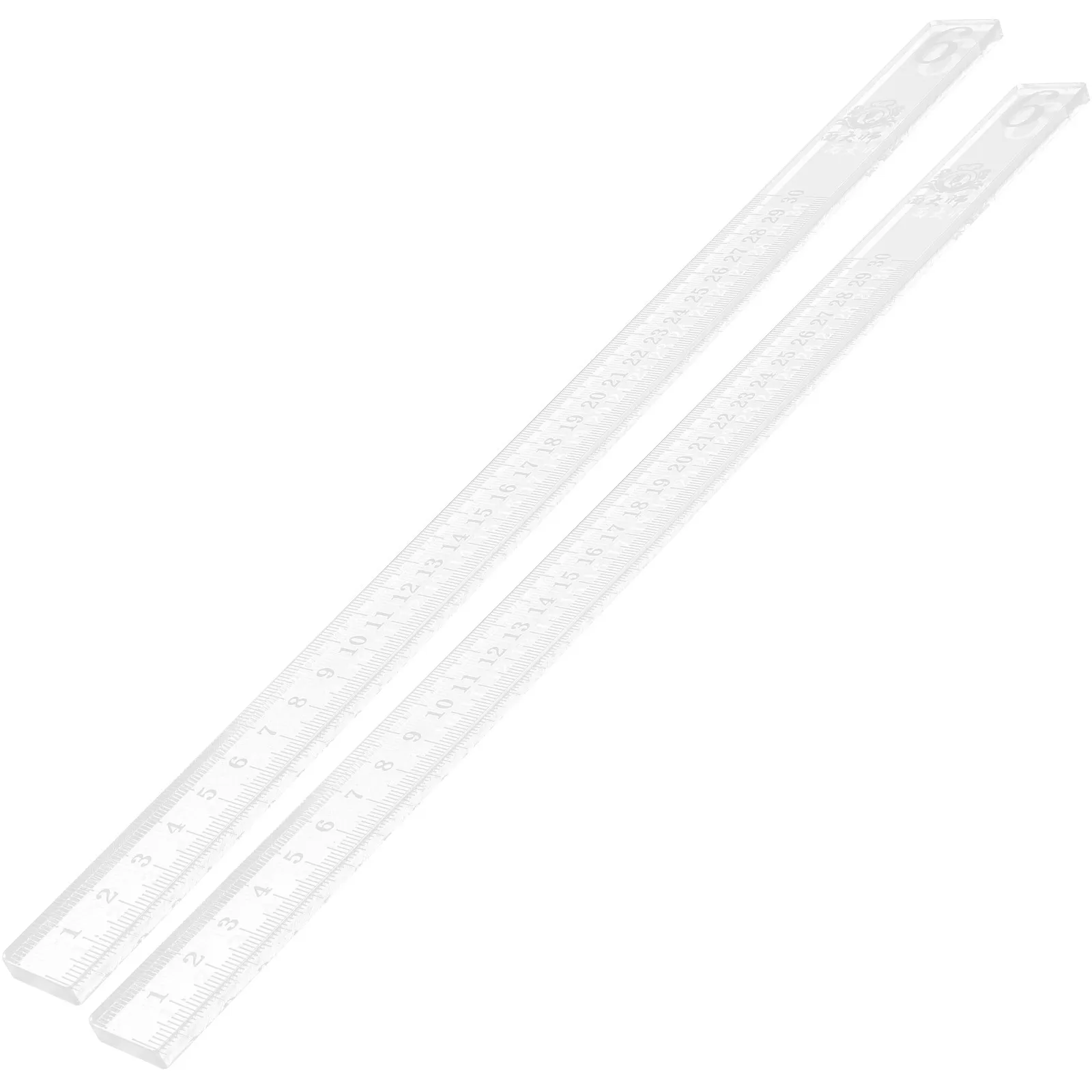 1 Par de Reglas de Equilibrio para Repostería, Medidor de Grosor de Masa Acrílico, Herramienta de Nivelación para Hacer Galletas, Preparación de Snacks, Medición en la Cocina