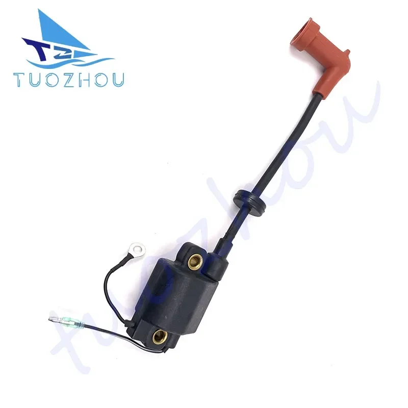 6H3-85570-00 Ignition Coil Assy For Yamaha Outboard Motor 2T 60/85HP K50/E60H/60F/70B/70E，6H3-85570-10，6H3-85570