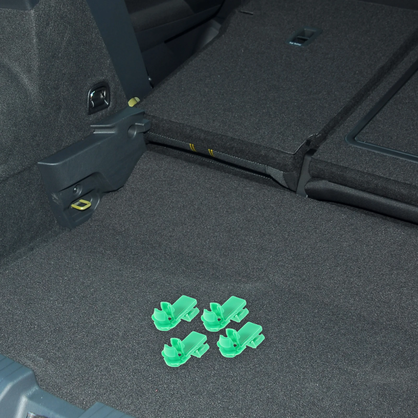 

10pcs Door Retainer Clips Durable Plastic Auto Parts Secure Fastening Easy Install Car Accessories Strike Plates