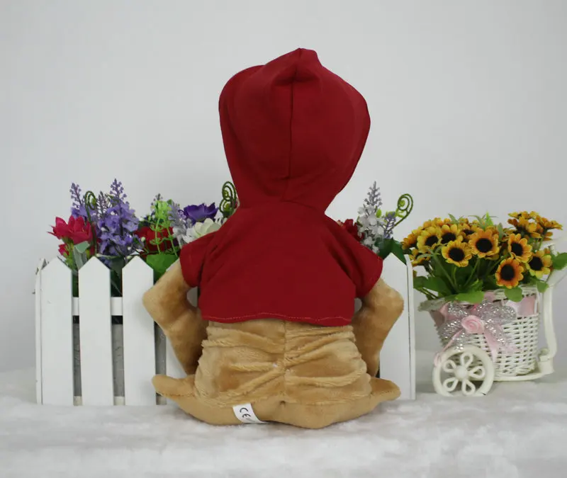 Disney Movie The Extra-Terrestrial Red Coat ET Halloween Toys Soft Dolls Kids Gift