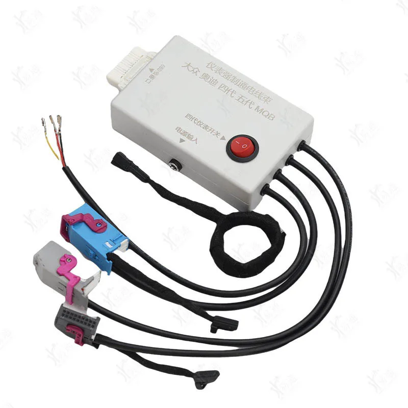 

Модернизированная кластерная MQB 12 В-14 В, испытательная платформа для кабеля питания, приборная панель, стартовая ремонтная световая испытательная платформа для Volkswagen Audi