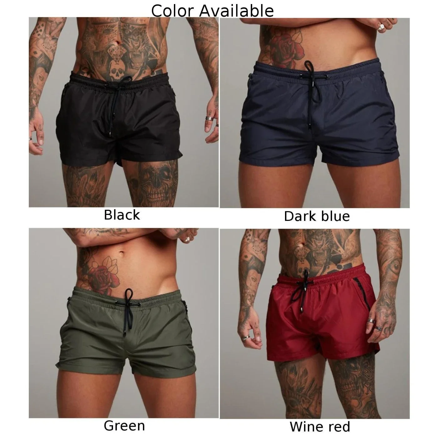 2024 Summer Running Shorts Men 2 In 1 Sports Jogging Fitness Shorts Training Quick Dry Mens Gym Men Shorts Sport Gym Short Pants