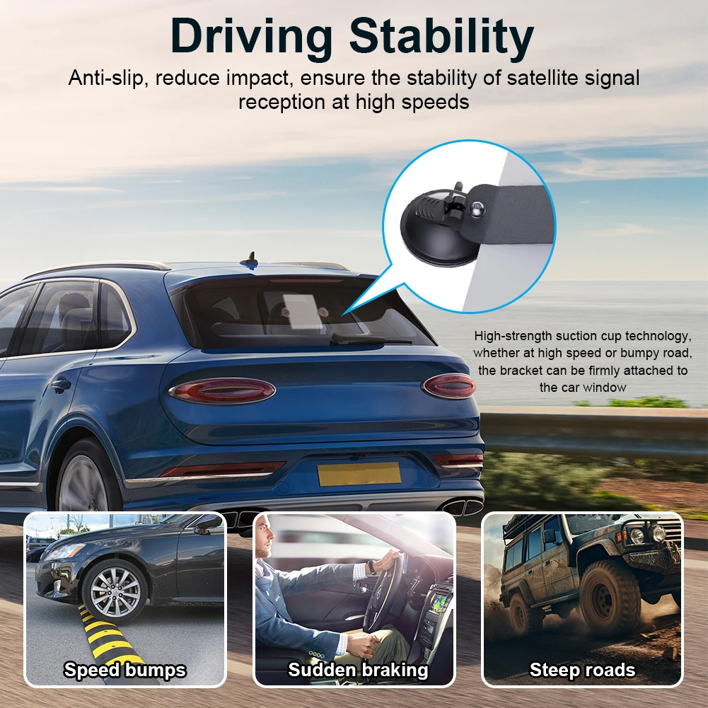 For Starlink Mini Sunroof Suction Cup Mount Strong Suction Design Roof Mount Mounting Kit for Cars Windows & Sunroofs