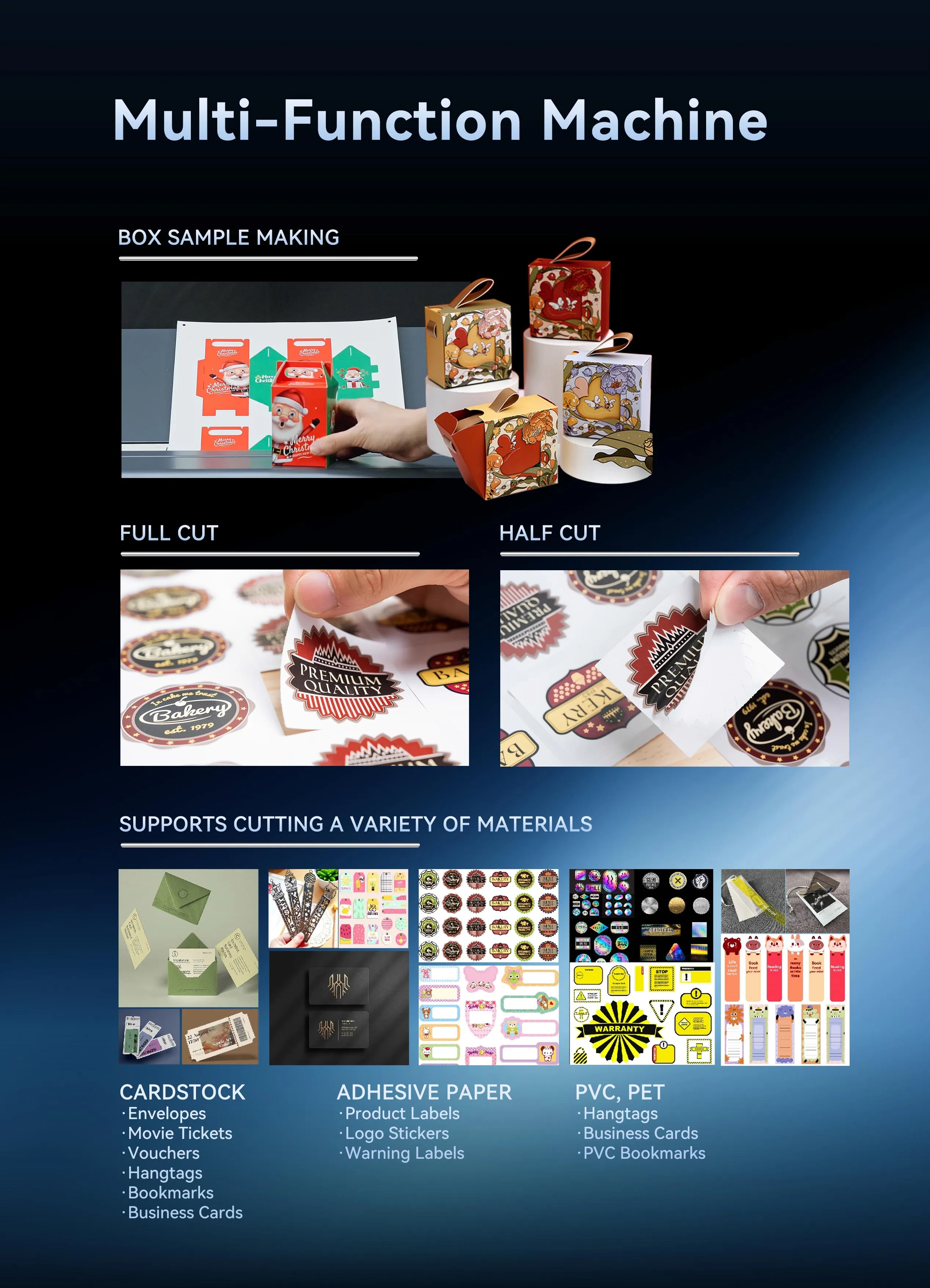 A3MAX6 Double Track Double Edge High Speed Automatic Paper Feeding Label and Sticker Cutting Machine view 4