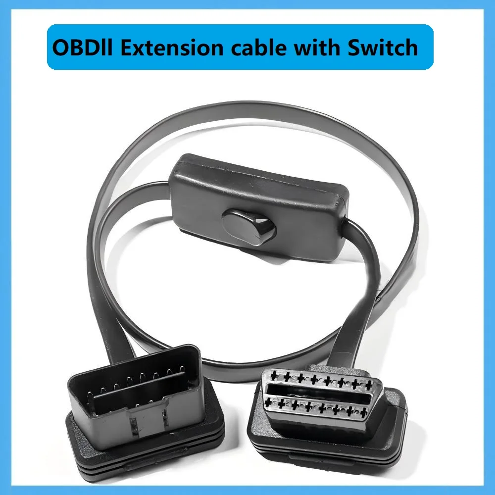 

OBD2 Connector Socket Car Extension Cable 16Pin Male to Female ODB2 Connector Car diagnostic tool Auto Scanner