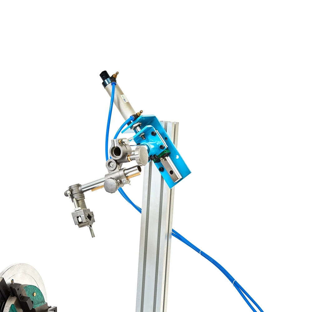 

HD-100 Combinatorial Welding Positioner 100KG Rotary Turntable With WP400 Chuck Pneumatic Torch Holder Center Holder 140/170mm