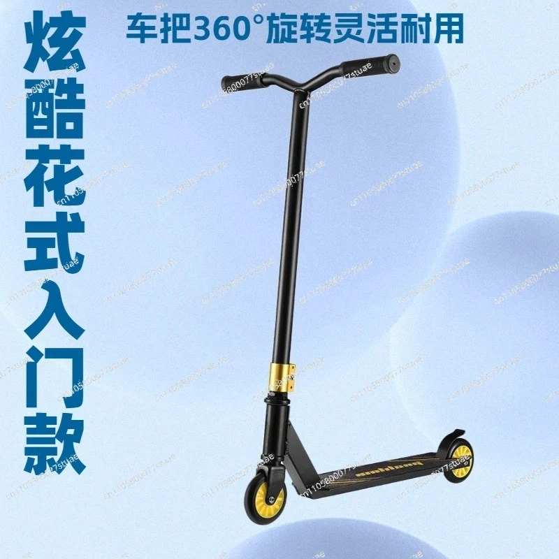 

Outdoor Sports Scooter Two Wheels Entry Lever 360 Rotary Fancy Extreme Skateboard