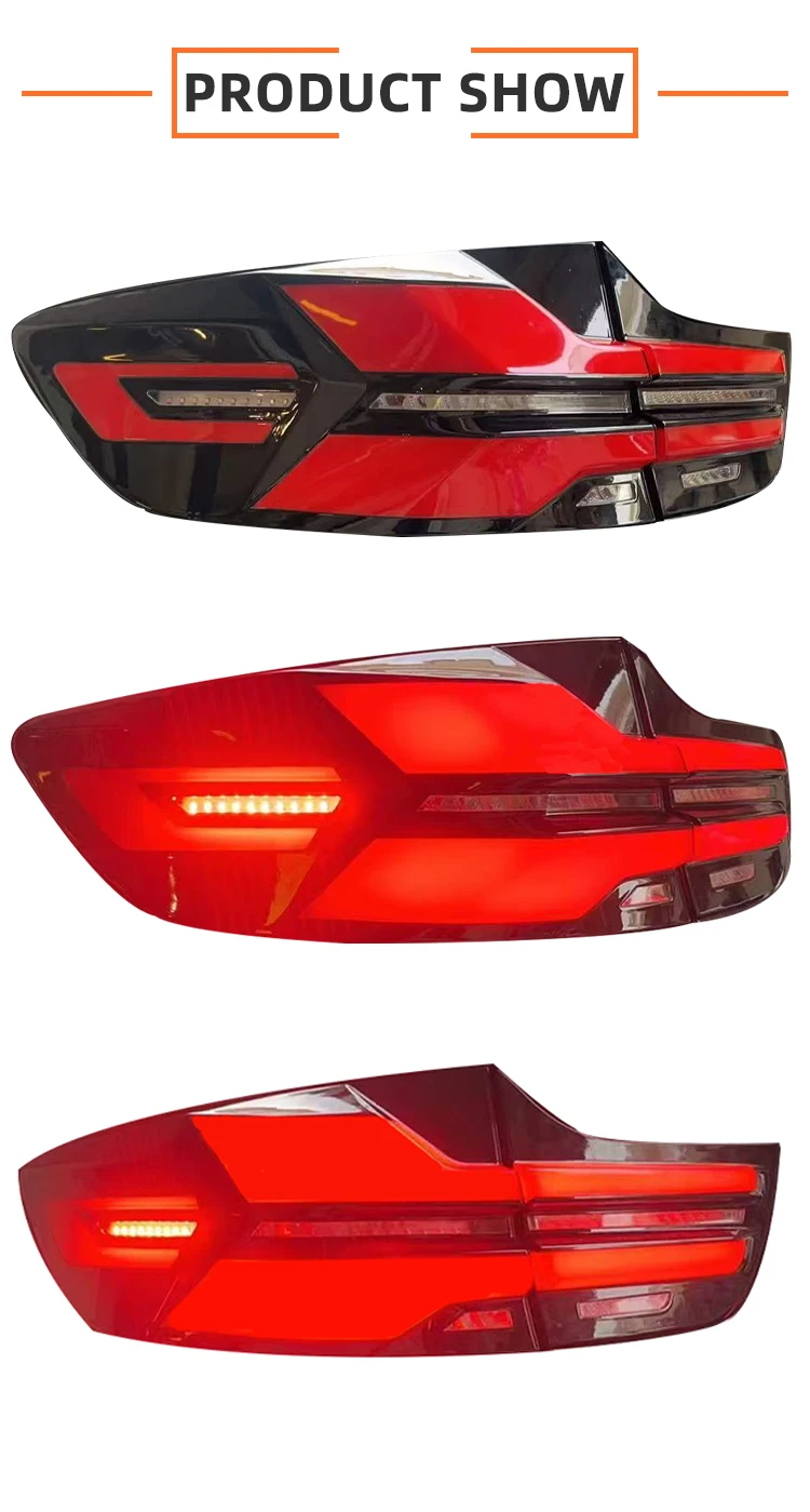 MJ for ‘BMW X6 E71 Tail Light 2008-2014 Taillights Upgrade X5 Rear Lamp New LED Turn Signals Tail Lamp Indictors Taillamp