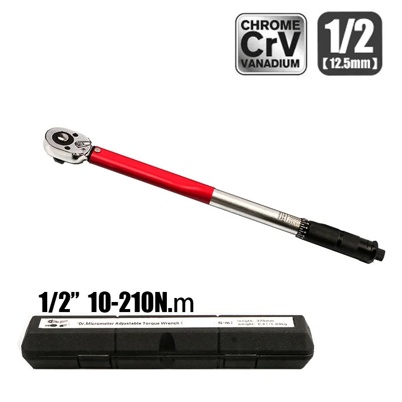 10-210N.m Torque Wrench 1/2\