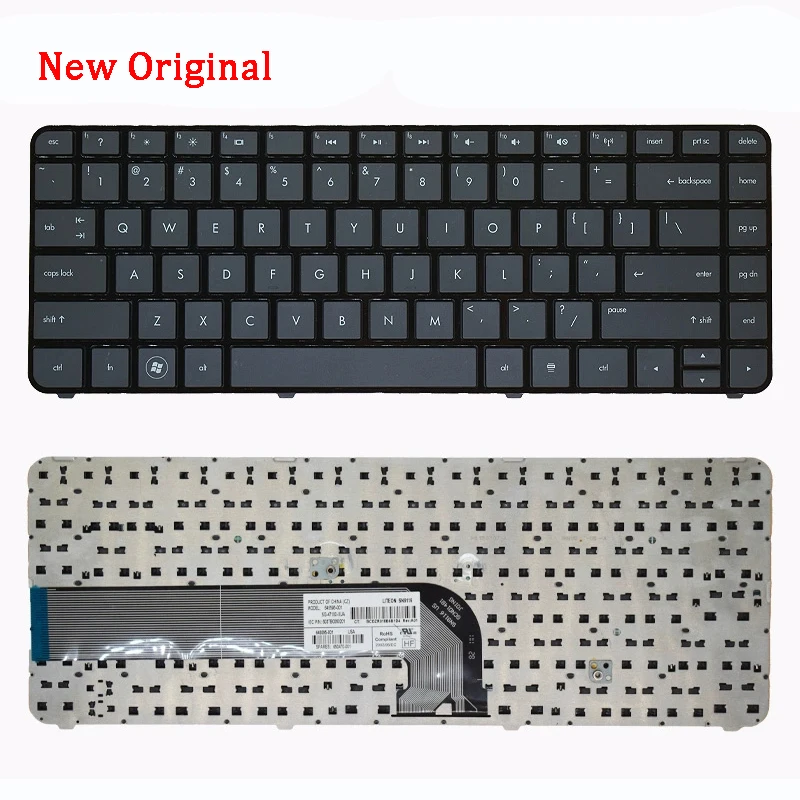 New Genuine Laptop Keyboard Compatible for HP TPN-P102 DV4-5000 DV4-5302TX DV4-5215 DV4-5317 DV4-5316 DV4-5102 DV4-5314TX DV4