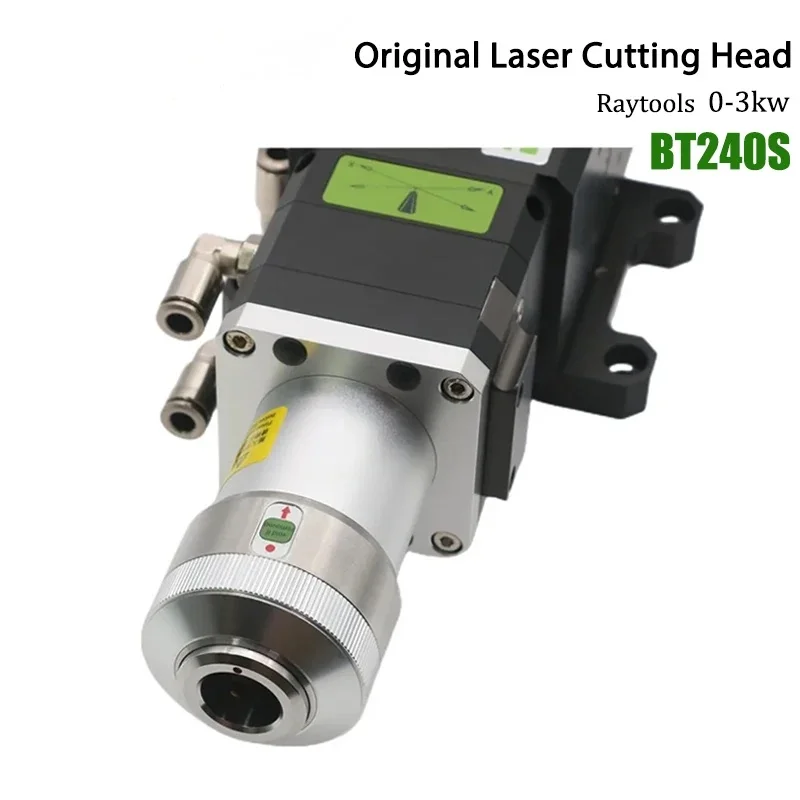 Raytools Fiber Laser Cutting Head BT240S 0-3KW CNC Laser Head for Metal Cutting Manual Focusing QBH Laser Cutting Machine