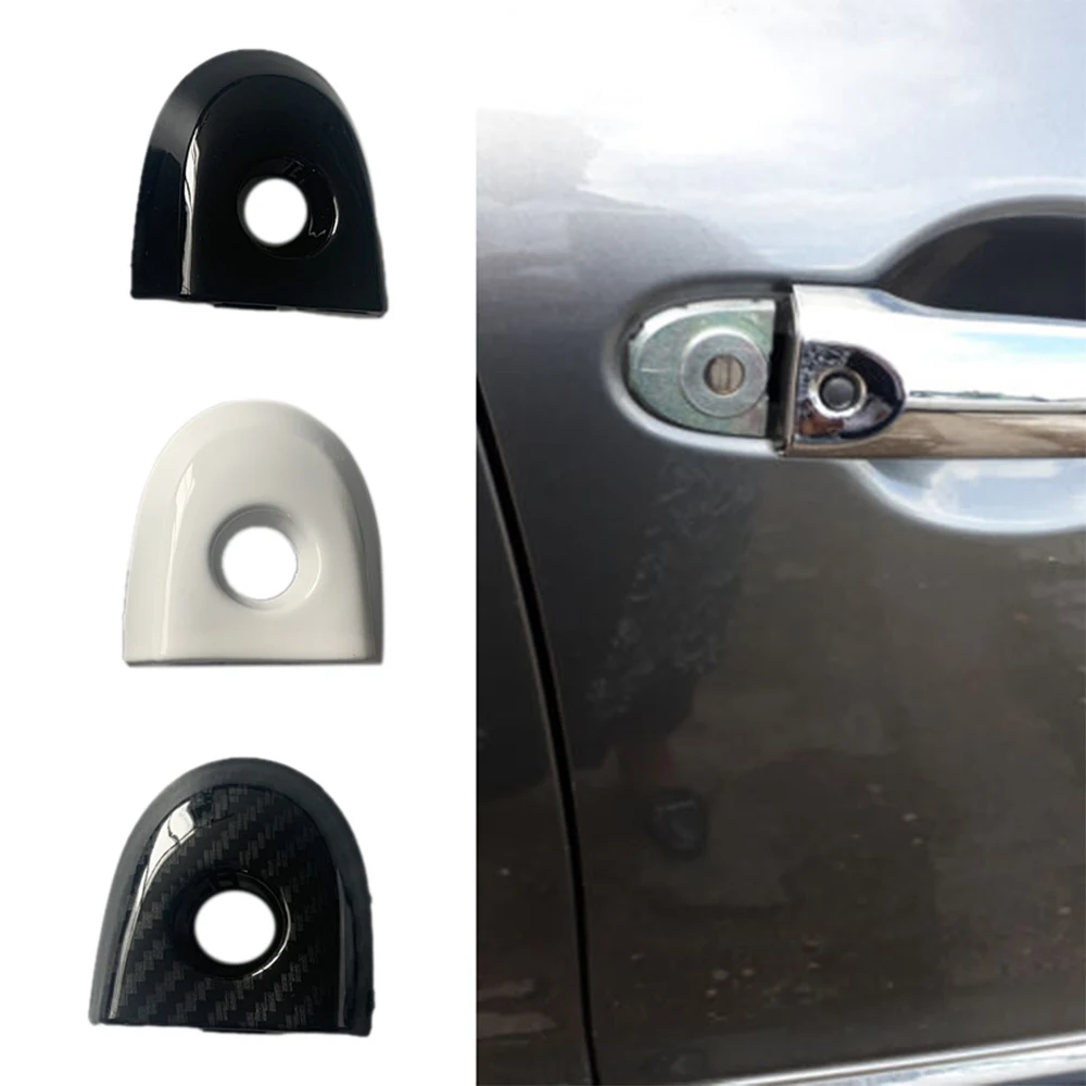 806441KK0D Car Door Lock Cover for Nissan Juke & Micra Drivers Door Lock Cover with Key Hole Car Accessories Black