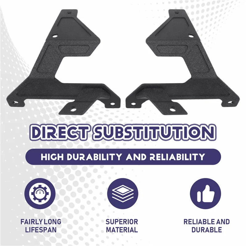 

Reliable Car A-Pillar Double-Layer Bracket Spotlight Bracket High And Low Quick-Release Lamp Bracket For Wrangler JL Gladiator