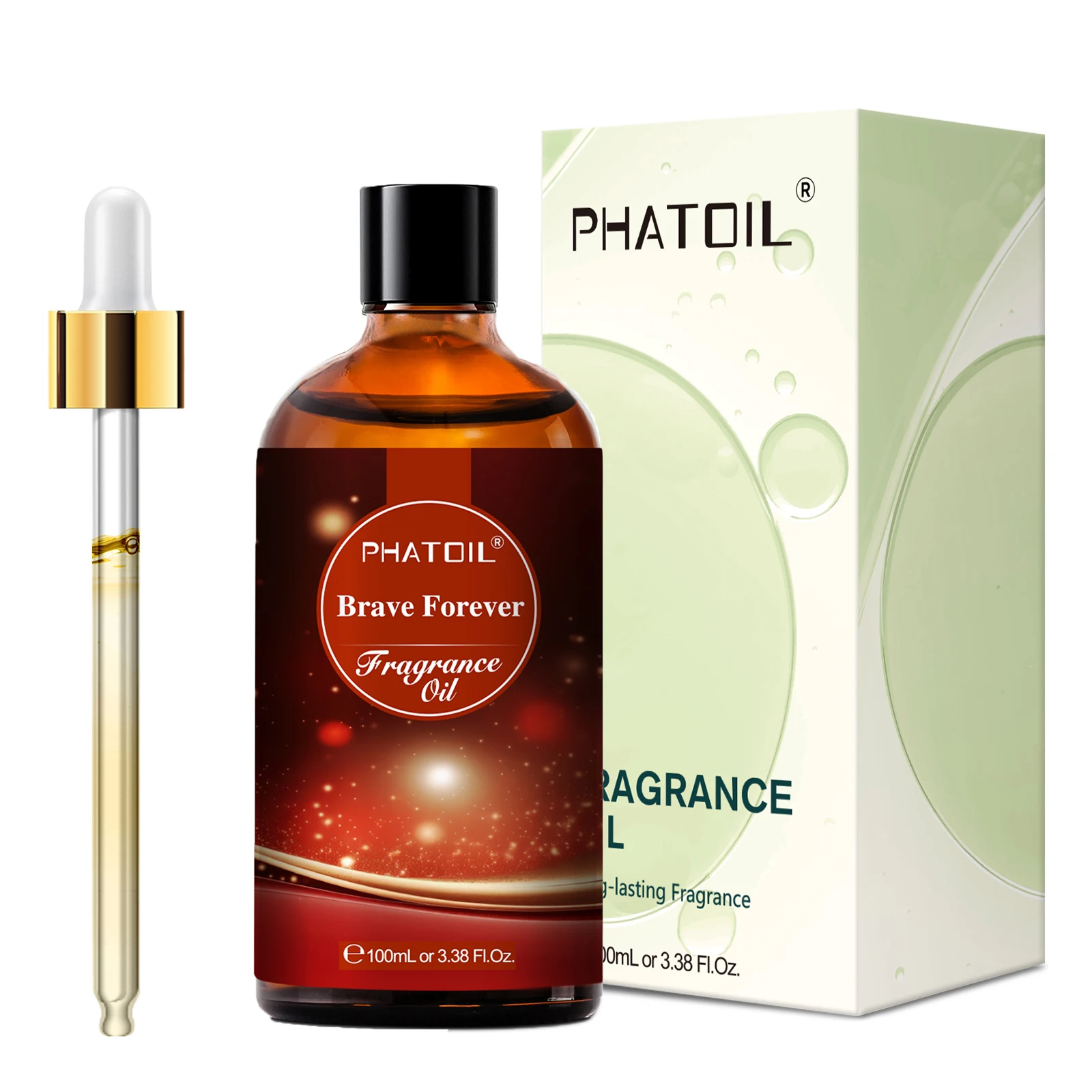PHATOIL 100 ml Oud Warmth Duftöl für Diffusor, Aromatherapie, warmes Santal, Vanille, Amber, schwarze Orchidee, Aroma-Duftöle