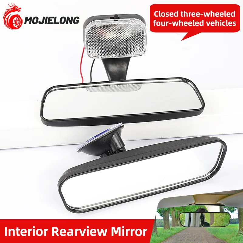 

Interior rearview mirrors and shells, 360° wide-angle interior view mirrors - universal automotive components for rotation