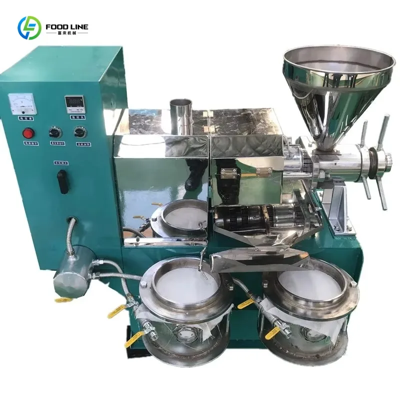 Customized Automatic Screw 6YL 70 Oil Presser Multifunctional Peanut Coffee Bean Virgin Coconut Oil Extractor