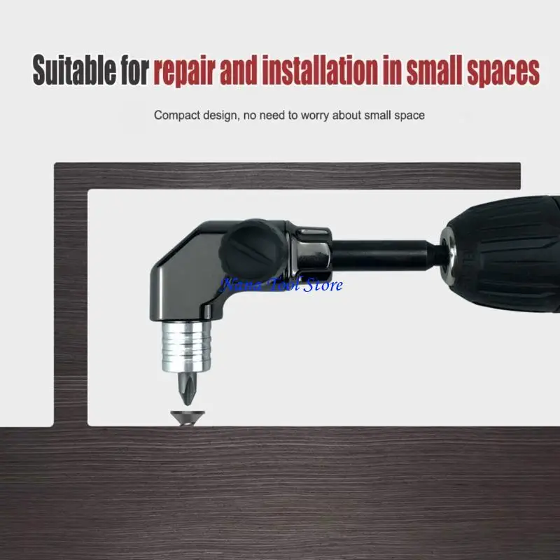 

31GJ Attachment Electric Screwdriver Repair 90 Degree Corner Device Screwdriver Socket Adapter Drill Bit Corner