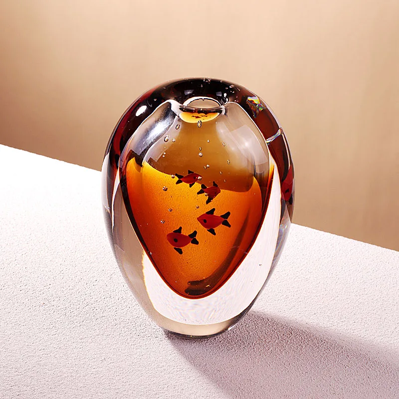 

Small-sized furniture, living room, bedroom flower arrangement glass flower ware dining table entrance decorative o