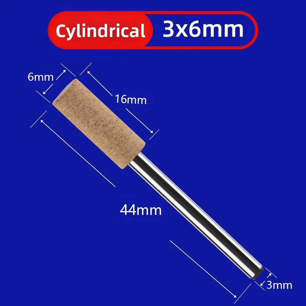 Abrasive Stones Grinding Heads Set Coaxial Performance Cutting Edges And Corners Grinding Wheels For Various Surfaces