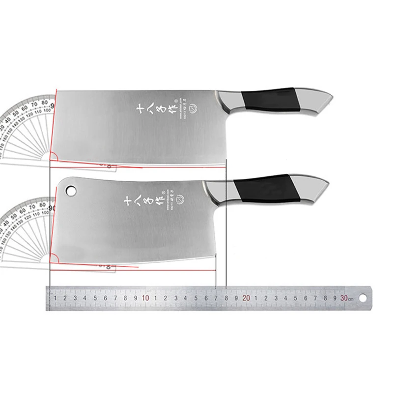 Professional Cleaver Knife Chopper Knife Bone Cutter Knives Slicing Knife Meat Chicken Vegetable Chinese Cleaver Cooking Cutlery