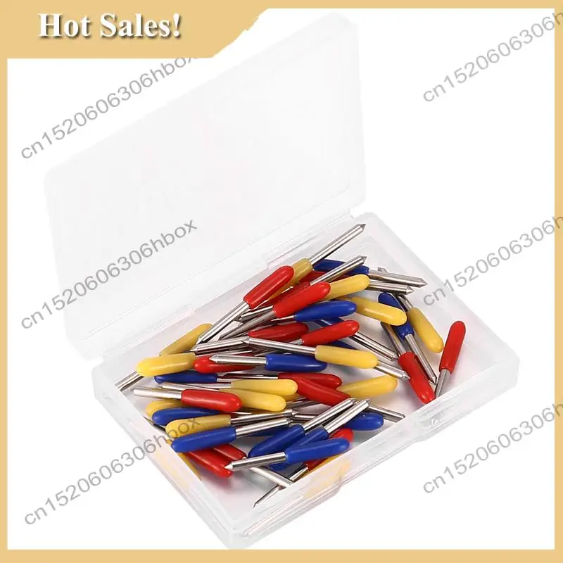-HOPE 45 Stuks 30 45 60 Graden Roland Snijplotter Cutter Mes Blades Offset Verfijnen Redsail Cutter Plotter Snijmes