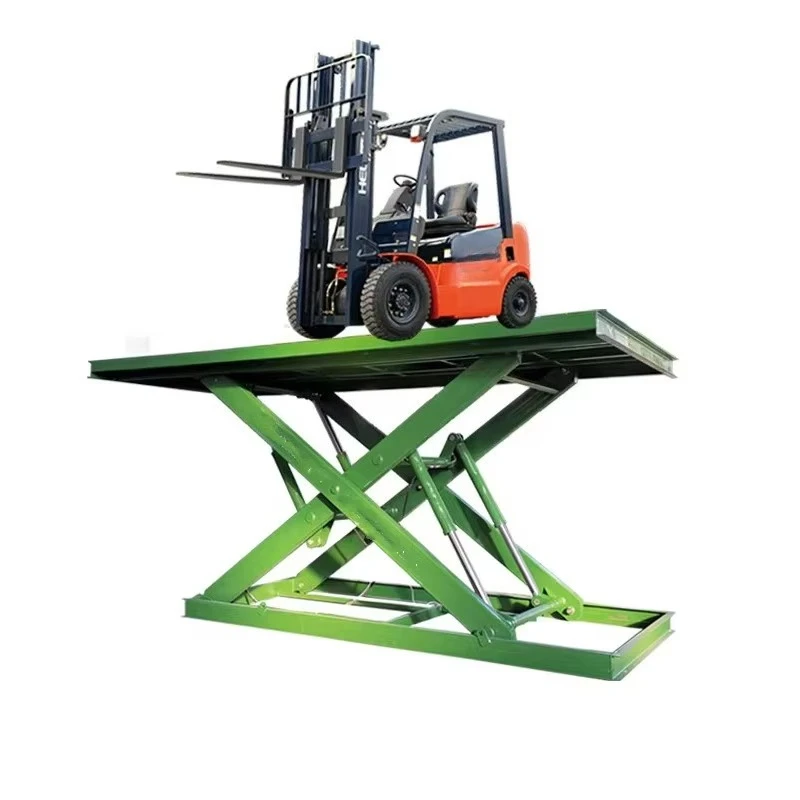 Afbeelding 7: Schaarhefplatform staal motorfiets motorlift 550kg