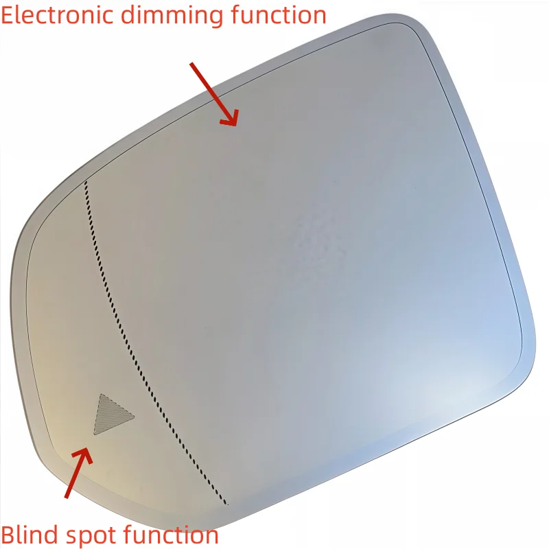 

For Mercedes-Benz GLE W167 GLS 2020 2021 2022 2023- G-Class W464 2019-Auto Dimming Heated Blind Spot Warning Rear Mirror Glass