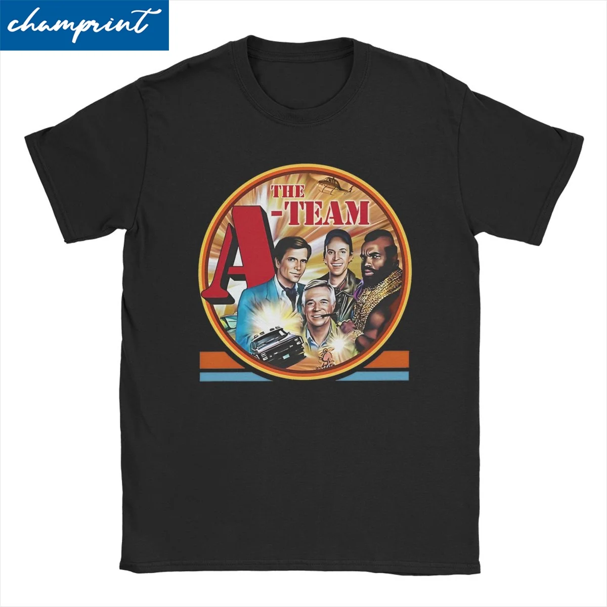 Men Women's T-Shirts The A-Team Templeton Arthur Peck Funny Cotton Tees Short Sleeve T Shirts Round Collar Clothes Adult