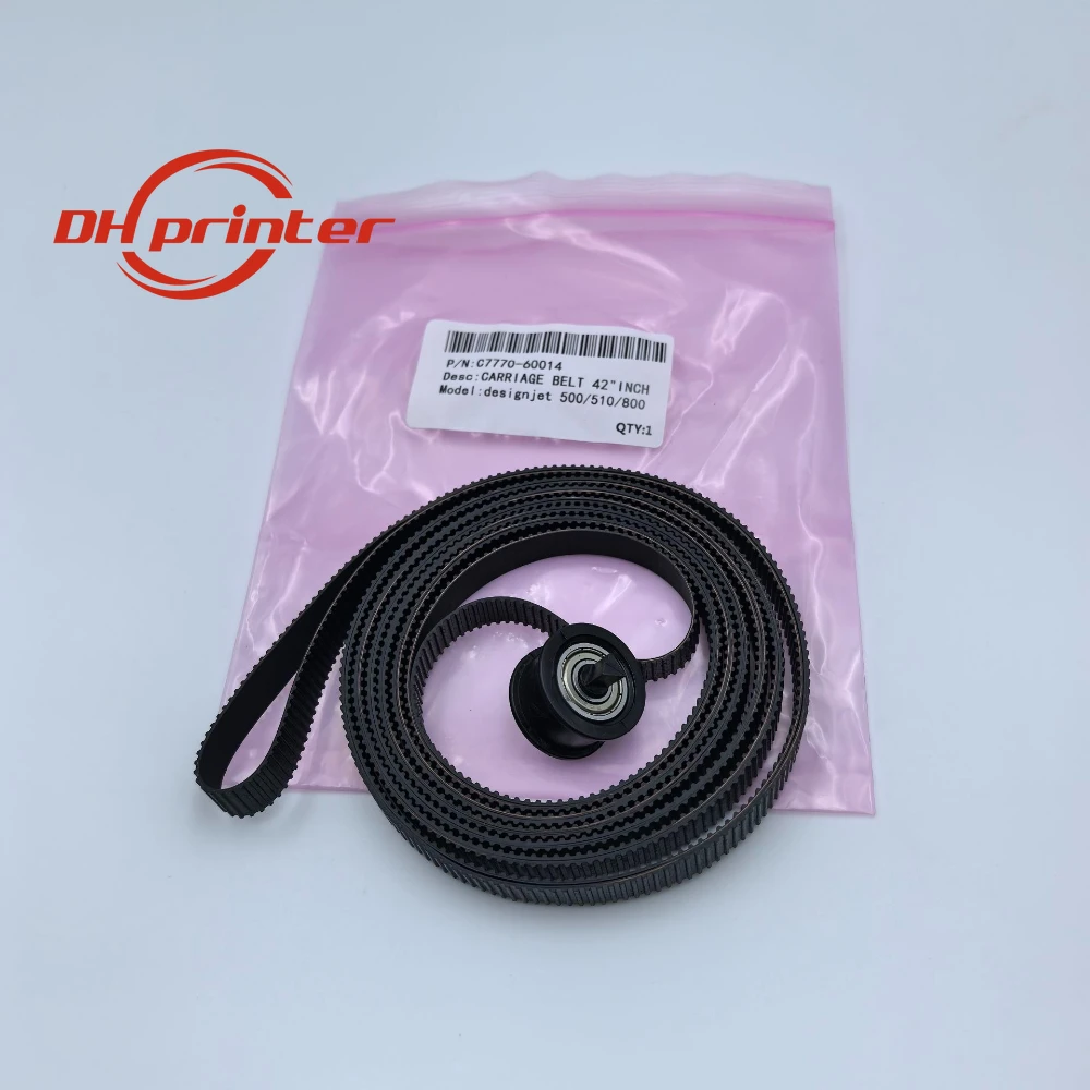 5X C7770-60014 캐리지 벨트 42인치 B0 사이즈 (풀리 포함) HP 디자인젯 500 500PS 800 800PS 510 510PS 815 C800PS 820 815MFP 820MFP용