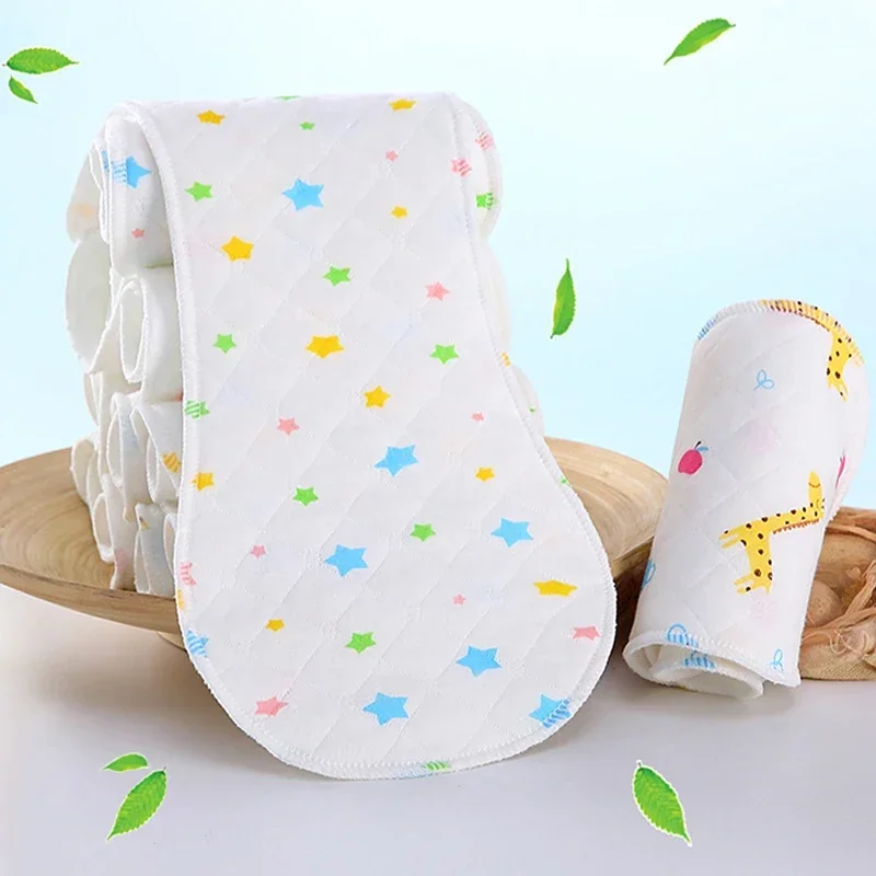 1PCS Washable Inserts Liners Print Star Deer Inserts for Baby Cloth Diaper Nappies Reusable Cloth Nappy for Diaper Pocket