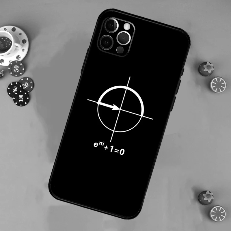 حافظة هاتف Math Formula Pi لهاتف iPhone 17 Air 13 16 15 11 12 14 Pro Max 13 12 mini 15 16 Plus 16e غطاء Funda