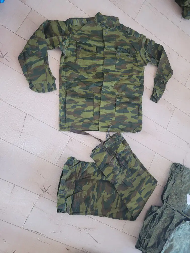 

Soviet Striped Camouflage Suit, Russian Camouflage Suit, Soviet Afghan Invasion Training Suit Set